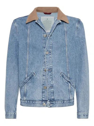 BRUNELLO CUCINELLI BRUNELLO CUCINELLI MEN DENIM JACKET