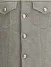 Brunello Cucinelli Structured Denim Jacket With Soft Finish In Multicolor