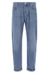 Brunello Cucinelli Five-pocket Denim Trousers In Blue
