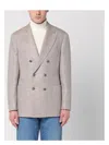 BRUNELLO CUCINELLI MEN'S DOUBLE-BREASTED JACKET