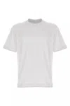 Brunello Cucinelli Men Double Layer T-shirt In White