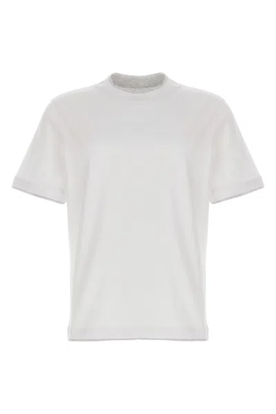 BRUNELLO CUCINELLI BRUNELLO CUCINELLI MEN DOUBLE LAYER T-SHIRT