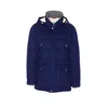 Brunello Cucinelli Padded Jacket In Blue
