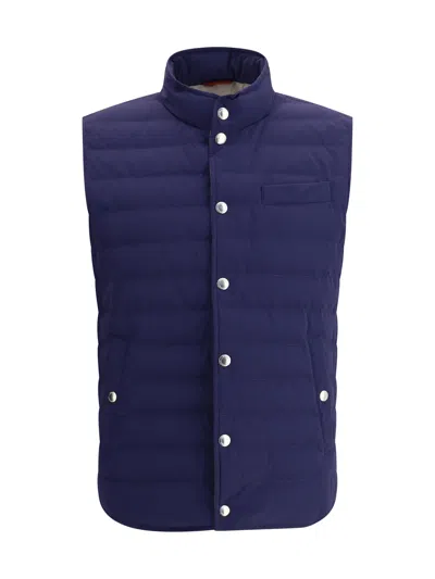 BRUNELLO CUCINELLI BRUNELLO CUCINELLI MEN DOWN VEST