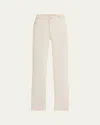 Brunello Cucinelli Men's Dyed Denim Five-pocket Pants In Light Beige