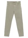Brunello Cucinelli Straight-leg Trousers In Gray