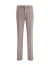 Brunello Cucinelli Dyed Pants In Gray