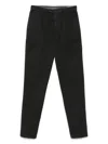 Brunello Cucinelli Tailored Black Trousers With Classic Waistband In Black