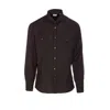 Brunello Cucinelli Man Shirt Deep Purple Size Xl Cotton