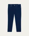 Brunello Cucinelli Black Ripped Denim Iconic Fit Trousers In Multi