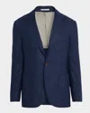 Brunello Cucinelli Men's Flecked Donegal Sport Coat In Multi