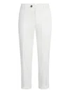 Brunello Cucinelli Button-fastening Belt-loops Trousers In White