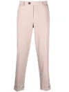 Brunello Cucinelli Men Garment-dyed Italian Fit Pants In Multicolor