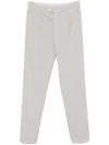 Brunello Cucinelli Men Garment-dyed Leisure Fit Pants In Multicolor