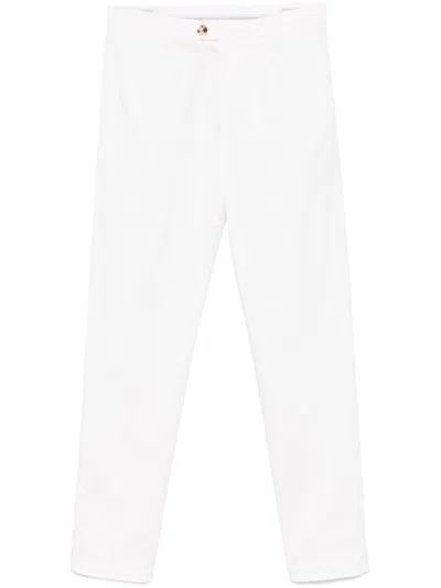Brunello Cucinelli Men Garment-dyed Leisure Fit Pants In Multicolor