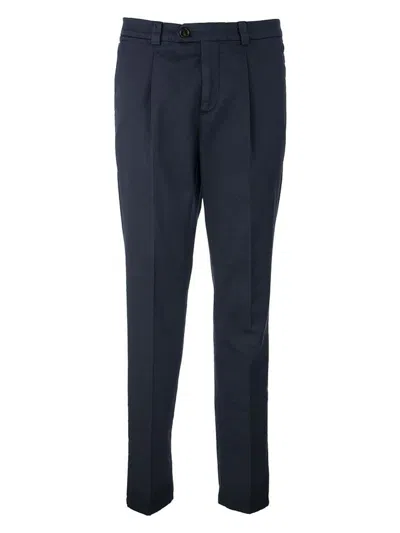 BRUNELLO CUCINELLI MEN'S GARMENT-DYED LEISURE FIT TROUSERS