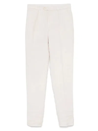 Brunello Cucinelli Men Garment-dyed Pants In Multicolor