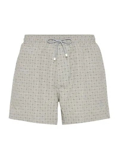 Brunello Cucinelli Swim Shorts In Green