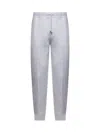 Brunello Cucinelli Men Grey Fleece Joggers