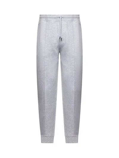Brunello Cucinelli Men Grey Fleece Joggers