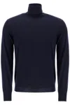 Brunello Cucinelli Oversized Grey Ribbed Sweater In Cashmere, Wool And Lurex Woman In Blue