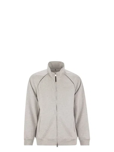 BRUNELLO CUCINELLI MEN'S HIGH-NECKED TOPWEAR