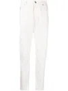 Brunello Cucinelli Men Dyed Denim Trousers Jeans In Multicolor