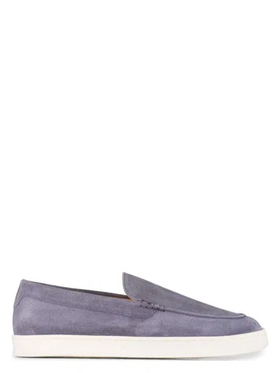 Brunello Cucinelli Men's Leather Moccasins For Comfort Loafer In Brown