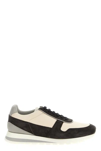 BRUNELLO CUCINELLI BRUNELLO CUCINELLI MEN LEATHER SUEDE SNEAKERS