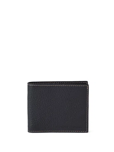 Brunello Cucinelli Men Leather Wallet In Multicolor