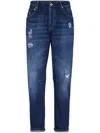 Brunello Cucinelli Distressed Denim Jeans Tears