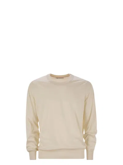 BRUNELLO CUCINELLI MEN'S LIGHTWEIGHT COTTON SWEATER