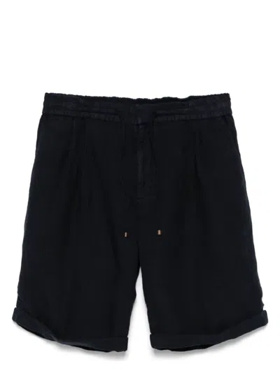 BRUNELLO CUCINELLI MEN'S LINEN BERMUDA SHORTS