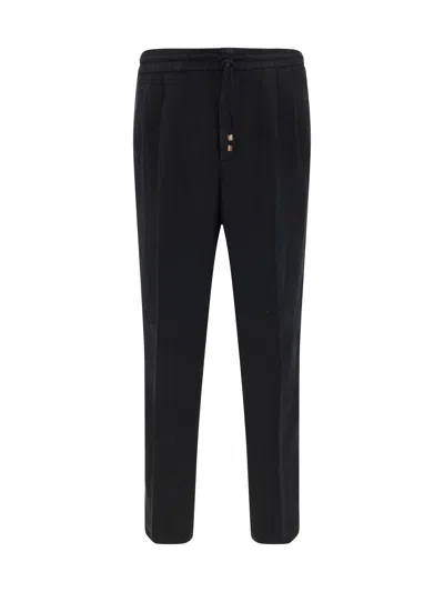 BRUNELLO CUCINELLI BRUNELLO CUCINELLI MEN LINEN PANTS