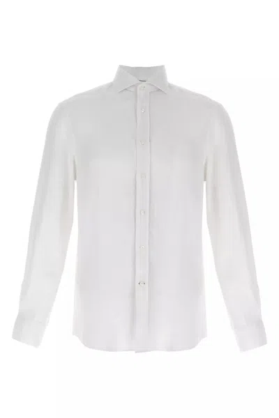 BRUNELLO CUCINELLI BRUNELLO CUCINELLI MEN LINEN SHIRT