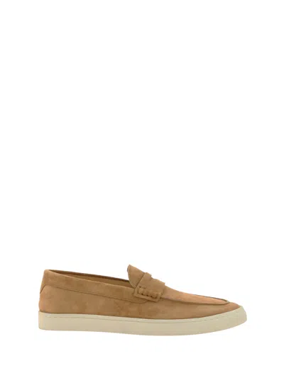 Brunello Cucinelli Men Loafers In Brown