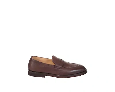 Pre-owned Brunello Cucinelli Men's Loafers In Brown
