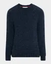 Brunello Cucinelli Alpaca-blend Sweater In Blue