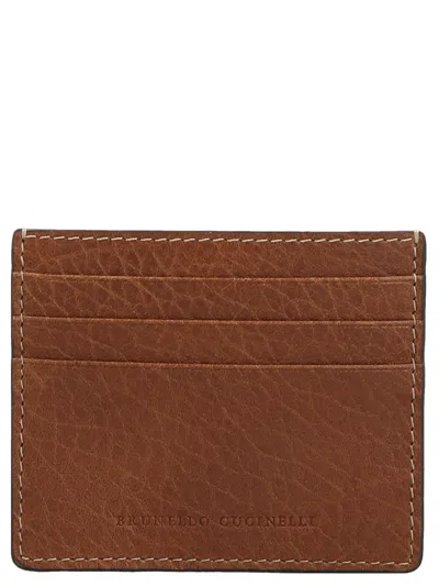 Brunello Cucinelli Men Logo Card Holder