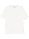 Brunello Cucinelli Men Cotton Jersey Crew-neck T-shirt With Logo And Faux-layering In Multicolor