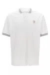 Brunello Cucinelli Logo-print Polo Shirt In White