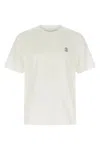 Brunello Cucinelli Men Logo Print T-shirt In Neutral