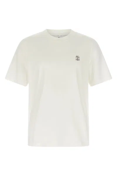 BRUNELLO CUCINELLI BRUNELLO CUCINELLI MEN LOGO PRINT T-SHIRT