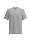 Brunello Cucinelli Men Logo Print T-shirt