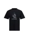 Brunello Cucinelli Logoed T-shirt In Black