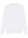 Brunello Cucinelli Lightweight Crew Neck Sweater With Soft Texture In Multicolor