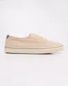 Brunello Cucinelli Men's Low-top Canvas Sneakers In Red