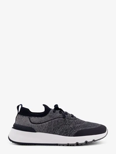 BRUNELLO CUCINELLI BRUNELLO CUCINELLI MEN LOW-TOP COTTON KNIT SNEAKERS