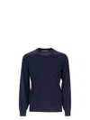 Brunello Cucinelli Men Maglia G/c Galassia/grigio Scuro In Blue