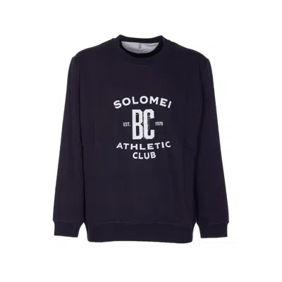 BRUNELLO CUCINELLI BRUNELLO CUCINELLI MEN MAXI PRINT LOGO SWEATSHIRT